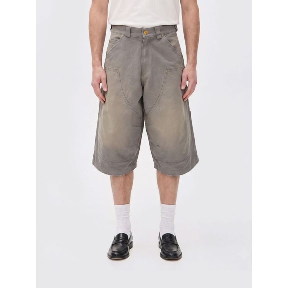Willy Chavarria Shorts Men Grey